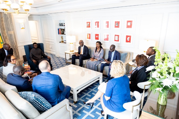 Audience présidentielle avec la Chambre de commerce des États-Unis : le Sénégal valorise ses atouts