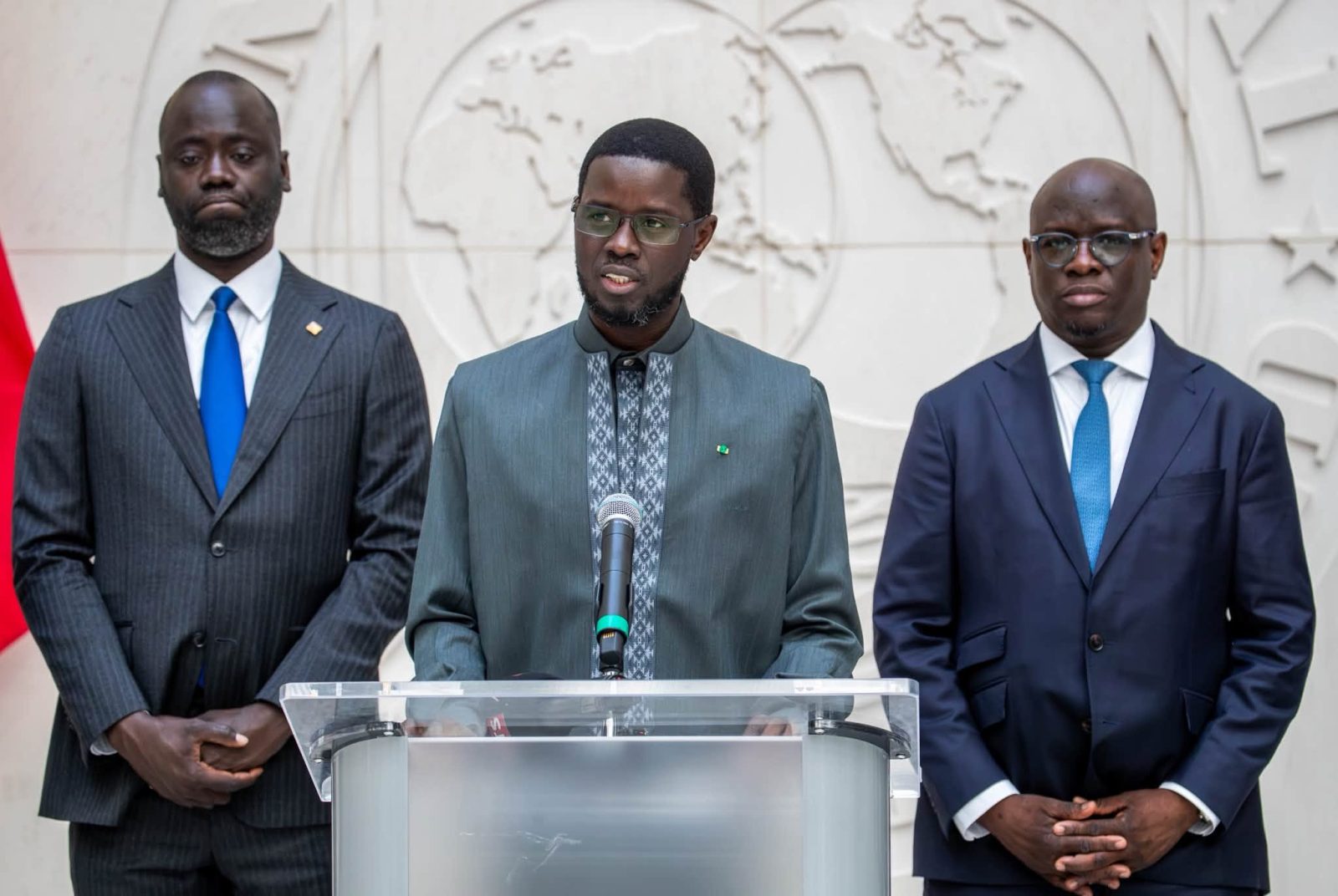 Le président B. D. Faye en visite diplomatique pour mobiliser des partenaires économiques